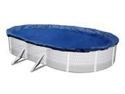 Winter Pool Cover Above Ground 16X28 Ft Oval Arctic Armor 15 Yr Warranty