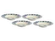 Set of 4 Merritt Melamine Shell Impressions 9.5 bowl