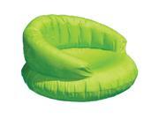 Sunsoft Fabric Covered Inflatable Chair for Swimming Pools Lime