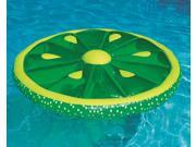 Swimline Inflatable Fruit Slice Island Pool Float Lime