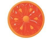 Swimline Inflatable Fruit Slice Island Pool Float Orange