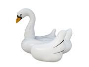 Giant Inflatable Swan Ride on Pool Float