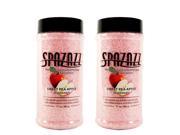 Spazazz Aromatherapy Spa and Bath Crystals Sweet Pea Apple 17oz 2 Pack