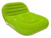 Airhead SunComfort Cool Suede Double Chaise Pool Lounge Lime
