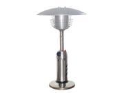 AZ Patio Heaters Portable Silver Hammered Heater
