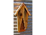 Heartwood Vintage Bat House Antique Cypress Multi Colored Shingled Roof