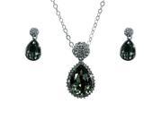 <Just Perfect> Swarovski Crystal “Mystery of the Nile? Necklace Earring Group. 17? 0.9?