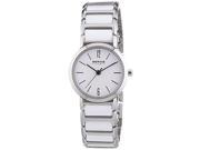 Bering Women s Quartz White Ceramic Stainless Steel Watch 30226 754