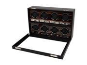 Wolf Designs Roadster 8 Module Watch Winder with Cover