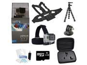 GoPro Hero 4 Silver Edition Camcorder Extreme Sport Accessory Bundle