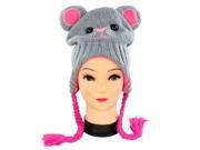 Faddism Adorable Fun Beanie in Mouse Design.