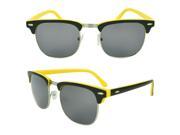 MLC Eyewear Trendy Soho clubmaster Club Master Fashion Sunglasses Yellow