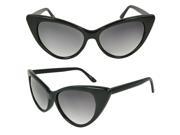 MLC Eyewear Wilma Cat Eye Fashion Sunglasses in Black