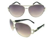 MLC Eyewear 'Marna' Shield Fashion Sunglasses in Silver-black MLC Eyewear 'Marna' Shield Fashion Sunglasses in Silver-black