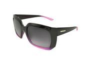 MLC Eyewear Jasmine Square Fashion Sunglasses in Black pink