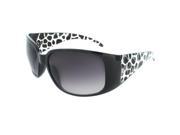 MLC Eyewear Pattern etched Temples 58mm Rectangle Sunglasses in Black