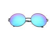 MLC Eyewear Alameda Round Fashion Sunglasses Green blue