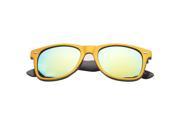 MLC Eyewear Aaron Wayfarer Fashion Sunglasses in Gold