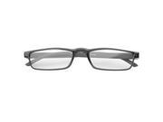 MLC Eyewear ‘Dillon’ Rectangle Reading Glasses 2.50 in Black