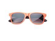 MLC Eyewear Barton Wayfarer Fashion Sunglasses in Orange