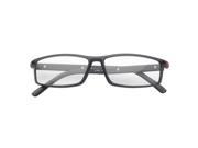 MLC Eyewear ‘Saxton’ Rectangle Reading Glasses 1.00 in Black
