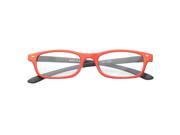 MLC Eyewear ‘Patton’ Rectangle Reading Glasses 2.50 in Red