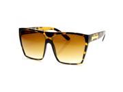 MLC Eyewear Bobby Square Fashion Sunglasses in Leopard