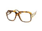 MLC Eyewear Betsy Square Fashion Sunglasses in Leopard gold