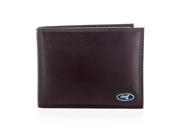 Yacht Fashion Men s Leather Bifold Wallet in Brown
