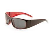 MLC Eyewear Eric Thick Bold Arm Fashion Active Sport Sunglasses Black red Edition