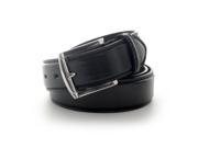 Faddism Men s Genuine Leather Belt Black Extra Large