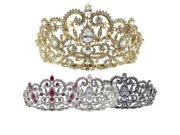 Kate Marie Luxurious Crown Tiara Headband Prom Bridal event Queen