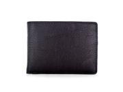 Faddism YL Simple Series Men s Leather Compact Bifold Wallet WLT Y 3815 Brown
