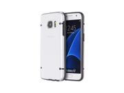 Samsung Galaxy S7 Fusion Candy Case 4 Dots Black Trim And Clear Back