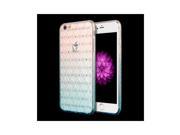 Apple Iphone 6 6S Princess 3D Diamond Cut Crystal Tpu Case Teal
