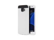 Samsung Galaxy S7 Edge T Style Anti Slip Tpu Case White