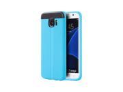 Samsung Galaxy S7 Edge T Style Anti Slip Tpu Case Blue