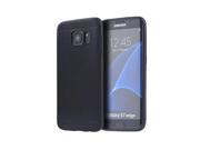 Samsung Galaxy S7 Edge Dotted Tpu Back Case Black