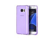 Samsung Galaxy S7 Crystal Atom Lite Anti Shock Tpu Case Purple