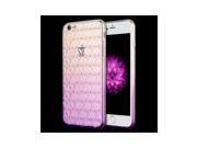 Apple Iphone 6 6S Princess 3D Diamond Cut Crystal Tpu Case Purple