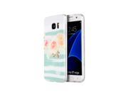 Samsung Galaxy S7 Edge Tpu Water Color Imd Case Peach Blosso