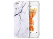 Apple Iphone 6 6S PLUS Marble IMD Soft TPU Case White