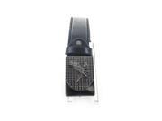 Faddism Unisex Genuine Leather Belt Liberty Eagle Black Medium
