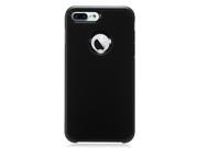 Apple Iphone 7 Plus Hybrid Case Black Tpu Black Hard Case