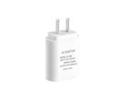 Single USB 01 Travel Charger With Full 2A OuTPUt White