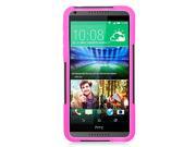 HTC Desire 816 Hybrid Case Y Hot Pink Black Stand