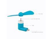 Apple 8 Pin Mini Cooler Fan For Phones Or Tablets Blue