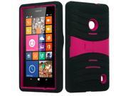 Nokia Lumia 520 AT T Armor Case w Stand Hot Pink