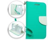 Alcatel Elevate 4037V Wallet Pouch Teal Green