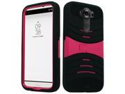 XL LG V10 Armor Case w Stand Hot Pink